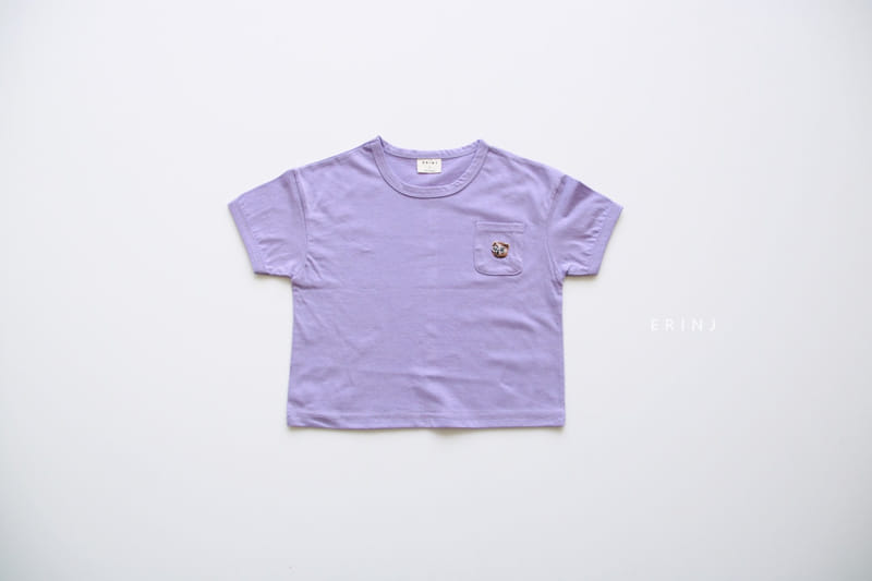 ERIN J - Korean Children Fashion - #Kfashion4kids - Bear Embroidery Tee