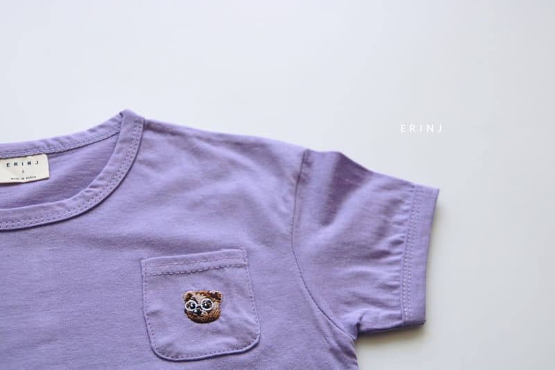 ERIN J - Korean Children Fashion - #Kfashion4kids - Bear Embroidery Tee - 2