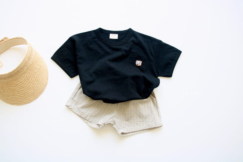 ERIN J - Korean Children Fashion - #Kfashion4kids - Bear Embroidery Tee - 3