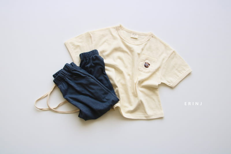 ERIN J - Korean Children Fashion - #Kfashion4kids - Bear Embroidery Tee - 4