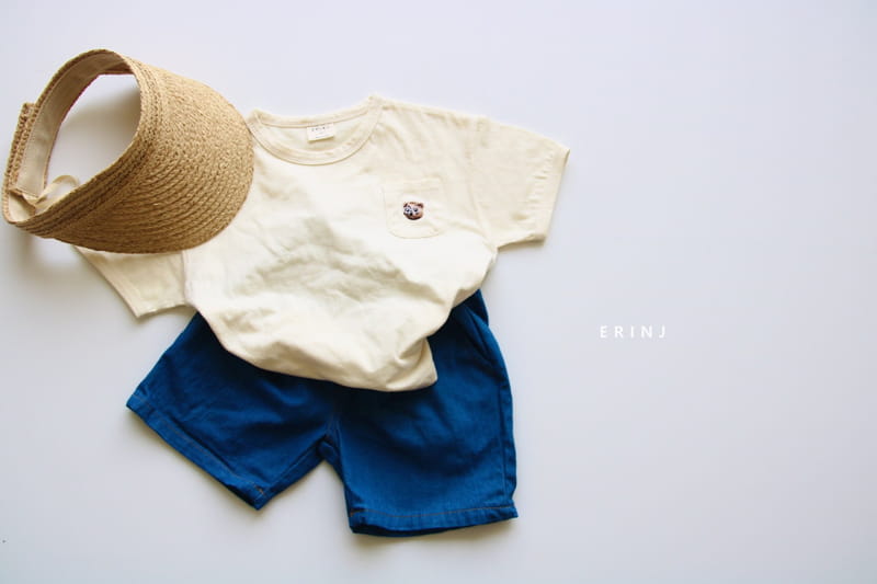 ERIN J - Korean Children Fashion - #Kfashion4kids - Bear Embroidery Tee - 5