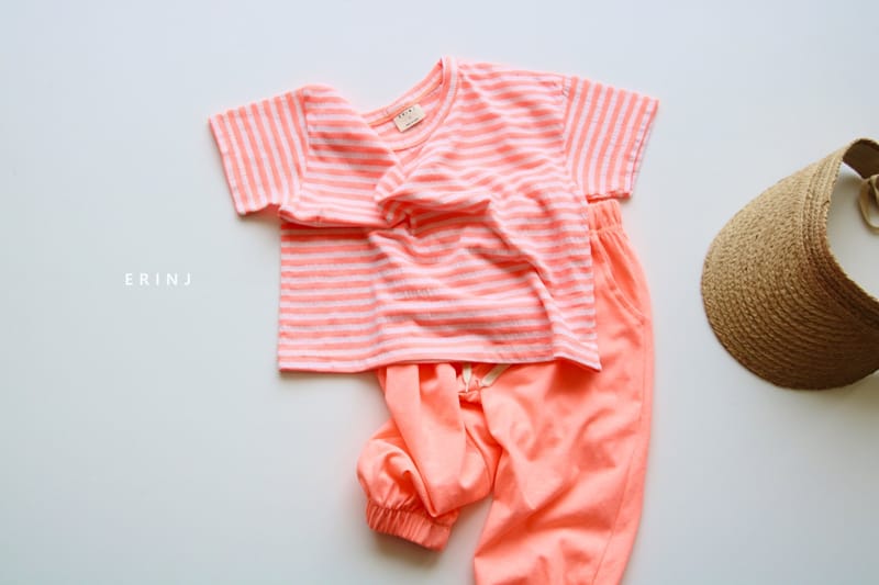ERIN J - Korean Children Fashion - #Kfashion4kids - Cool Stripes Tee - 4