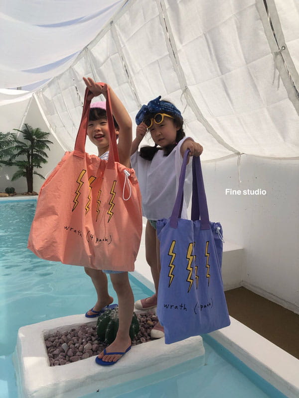 FINE STUDIO - Korean Children Fashion - #Kfashion4kids - Thunder Beach Bag - 5