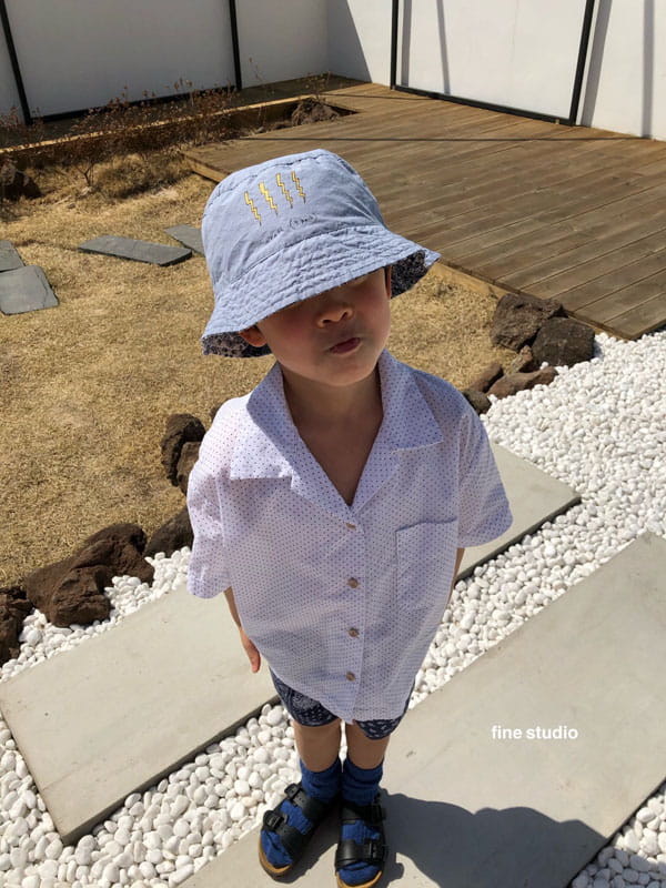 FINE STUDIO - Korean Children Fashion - #Kfashion4kids - Dot Shirt - 4