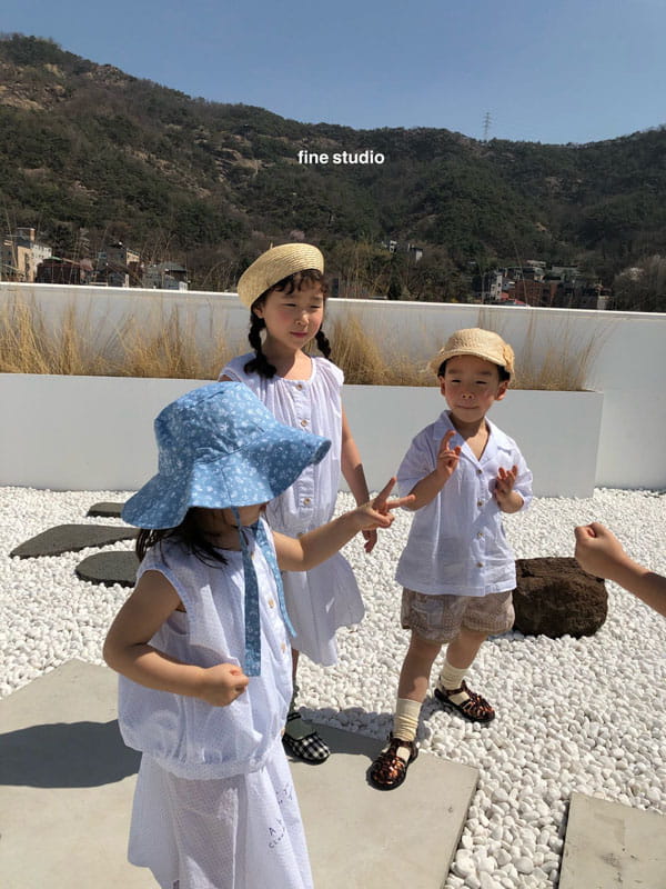 FINE STUDIO - Korean Children Fashion - #Kfashion4kids - Dot Shirt - 7
