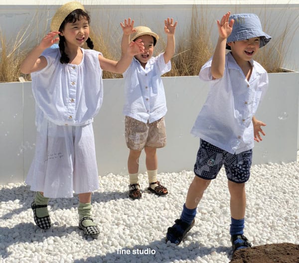 FINE STUDIO - Korean Children Fashion - #Kfashion4kids - Dot Shirt - 8