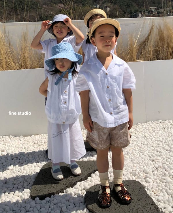 FINE STUDIO - Korean Children Fashion - #Kfashion4kids - Paisley Shorts - 6