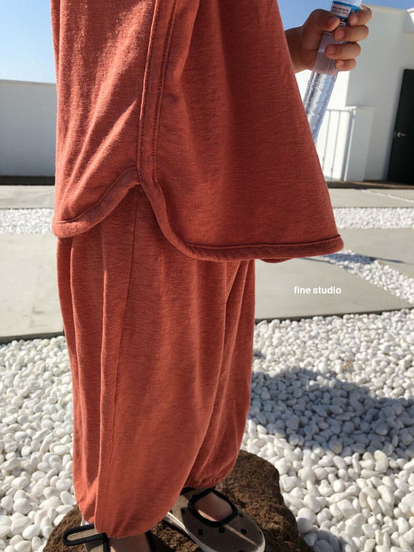 FINE STUDIO - Korean Children Fashion - #Kfashion4kids - Linen Capri Pants - 3