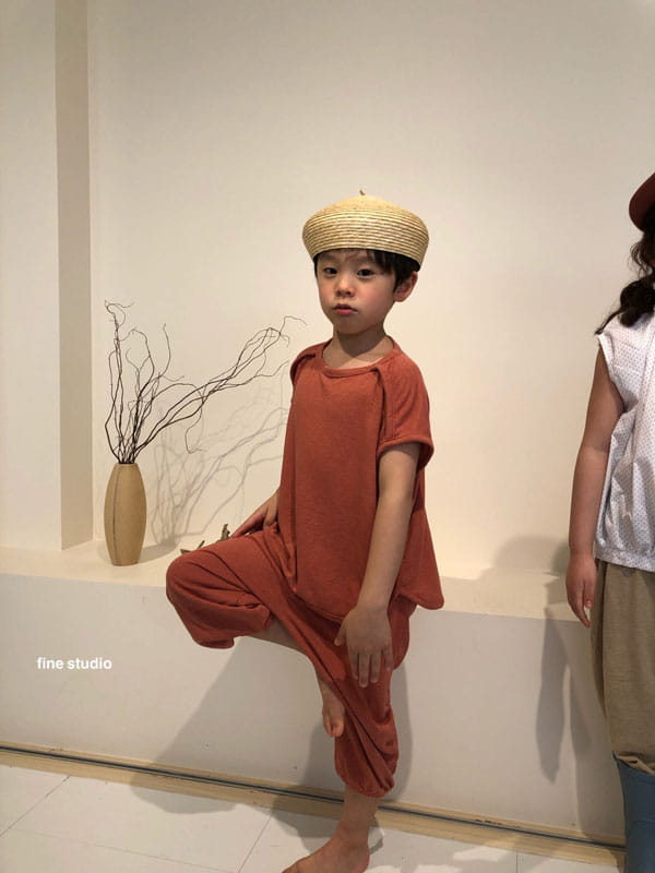 FINE STUDIO - Korean Children Fashion - #Kfashion4kids - Linen Capri Pants - 5