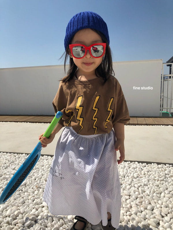 FINE STUDIO - Korean Children Fashion - #Kfashion4kids - Thunder Short Sleeves Tee - 4