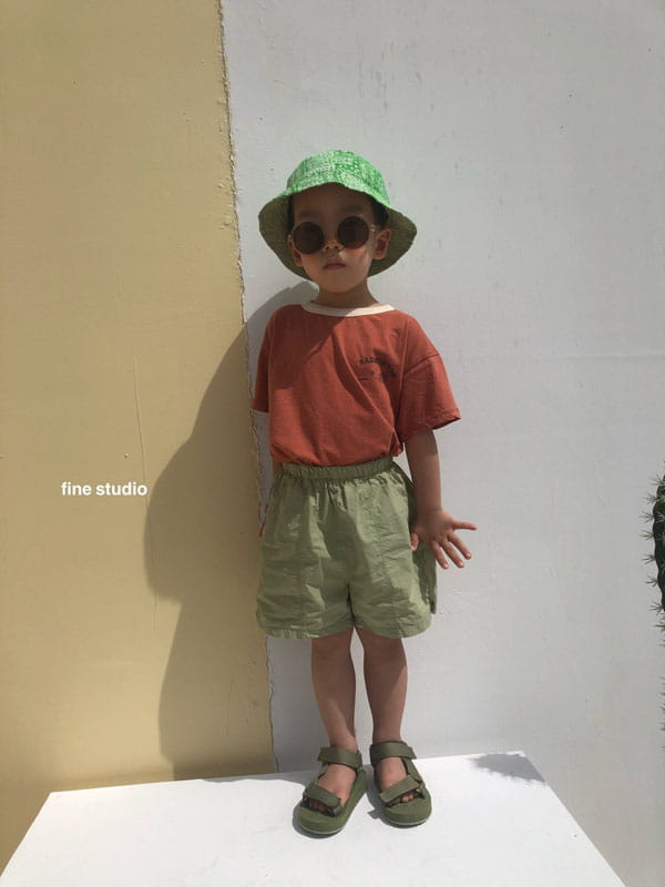 FINE STUDIO - Korean Children Fashion - #Kfashion4kids - Badminton Short Sleeves Tee - 4