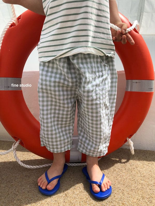FINE STUDIO - Korean Children Fashion - #Kfashion4kids - Cabbage Capri Pants - 7