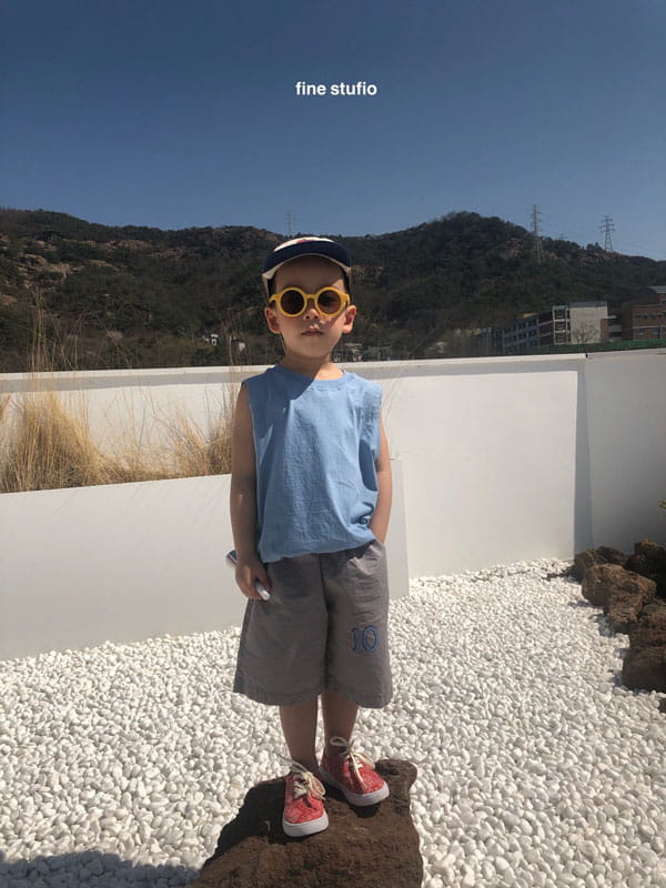 FINE STUDIO - Korean Children Fashion - #Kfashion4kids - Morden Sbanding Sleeveless - 5