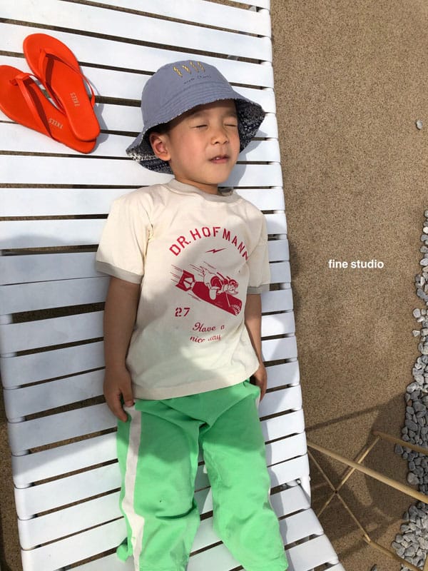 FINE STUDIO - Korean Children Fashion - #Kfashion4kids - Hoffman Short Sleeves Tee - 4