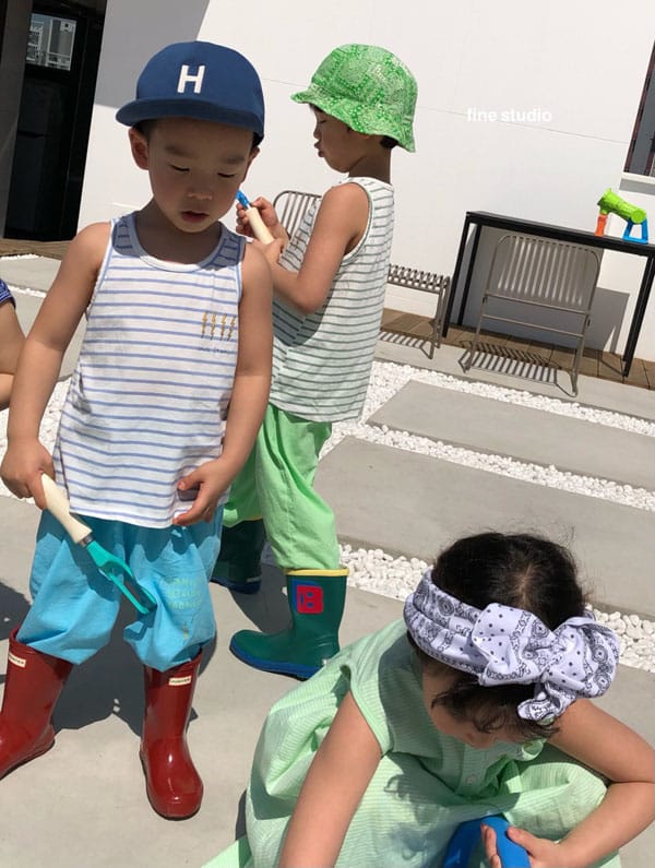 FINE STUDIO - Korean Children Fashion - #Kfashion4kids - Spark Capri Pants - 6