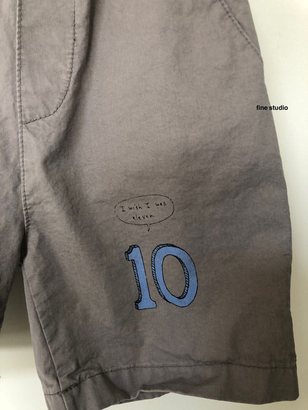 FINE STUDIO - Korean Children Fashion - #Kfashion4kids - Ten Shorts