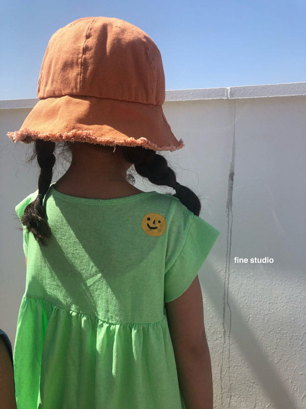 FINE STUDIO - Korean Children Fashion - #Kfashion4kids - Smile One-piece - 2