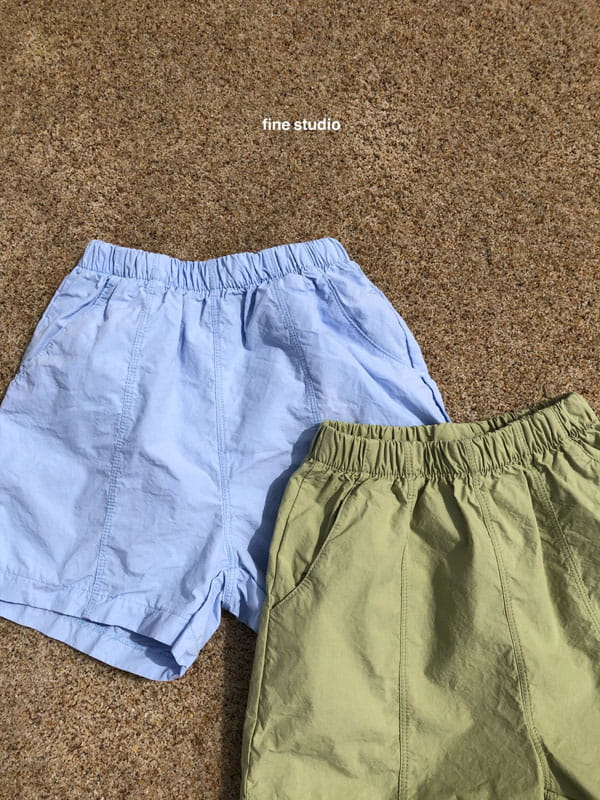 FINE STUDIO - Korean Children Fashion - #Kfashion4kids - Slit Shorts