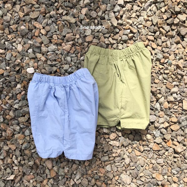 FINE STUDIO - Korean Children Fashion - #Kfashion4kids - Slit Shorts - 2