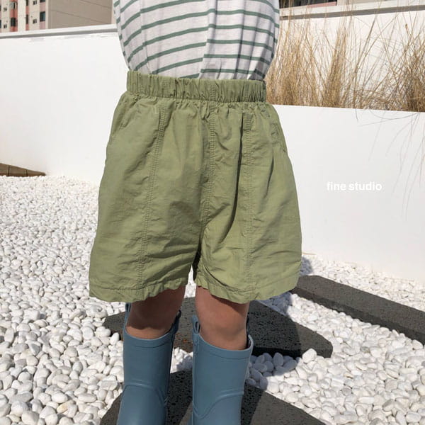FINE STUDIO - Korean Children Fashion - #Kfashion4kids - Slit Shorts - 5