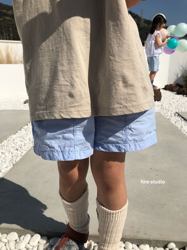 FINE STUDIO - Korean Children Fashion - #Kfashion4kids - Slit Shorts - 8