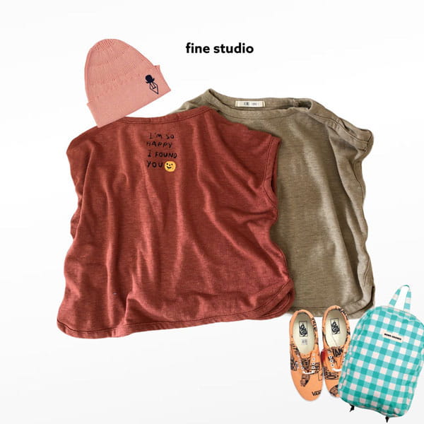 FINE STUDIO - Korean Children Fashion - #Kfashion4kids - Linen Sleeveless