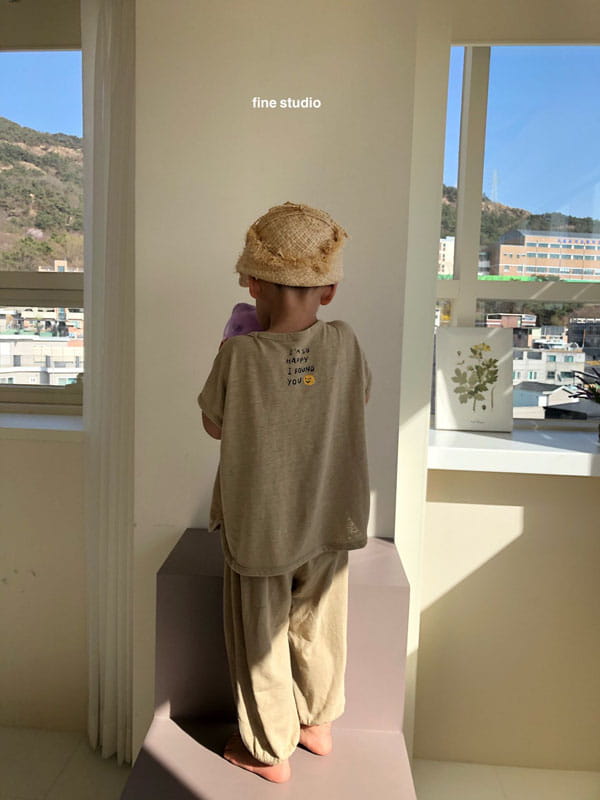FINE STUDIO - Korean Children Fashion - #Kfashion4kids - Linen Sleeveless - 7