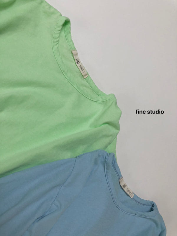FINE STUDIO - Korean Children Fashion - #Kfashion4kids - Cooling Tee