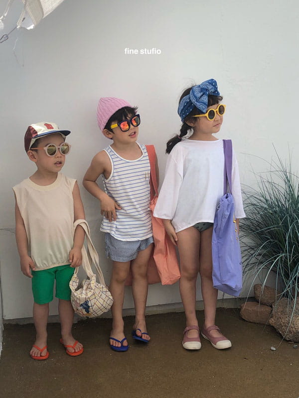 FINE STUDIO - Korean Children Fashion - #Kfashion4kids - Cooling Tee - 9