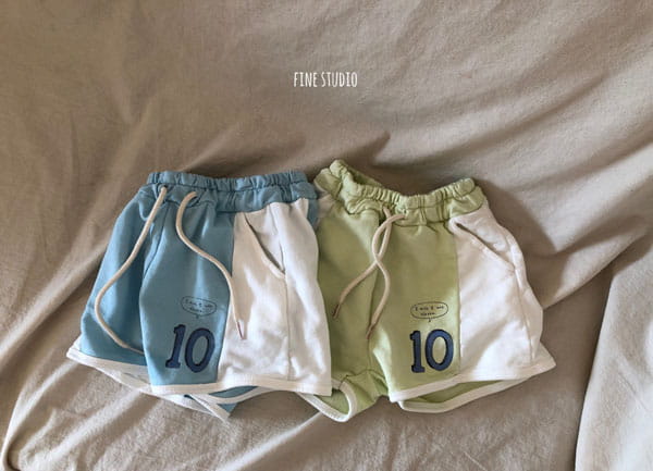 FINE STUDIO - Korean Children Fashion - #Kfashion4kids - Ten Color Shorts - 2