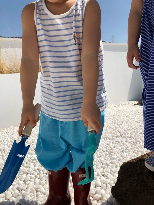 FINE STUDIO - Korean Children Fashion - #Kfashion4kids - Thunder Sleeveless - 4