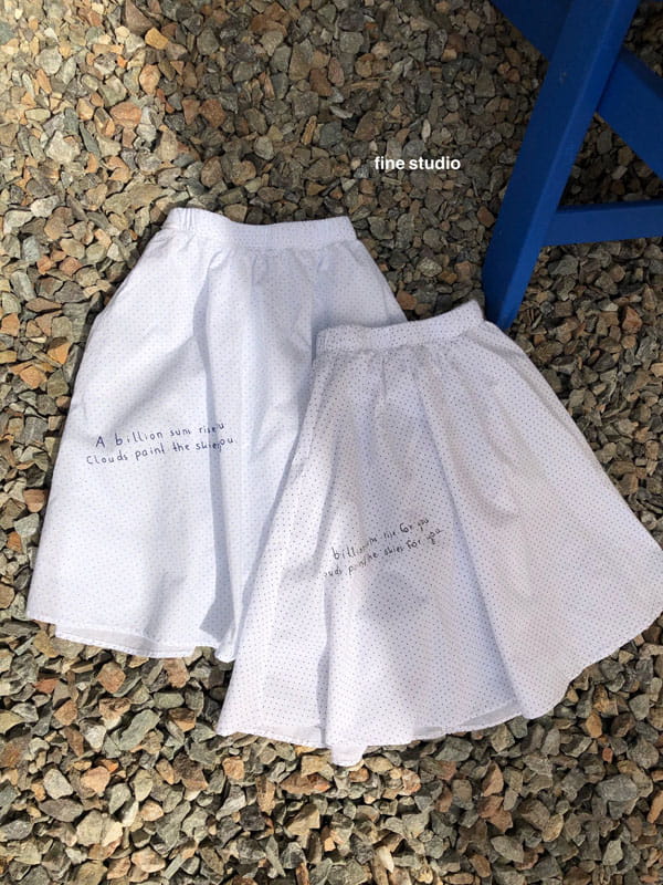 FINE STUDIO - Korean Children Fashion - #Kfashion4kids - Dot Skirt - 2