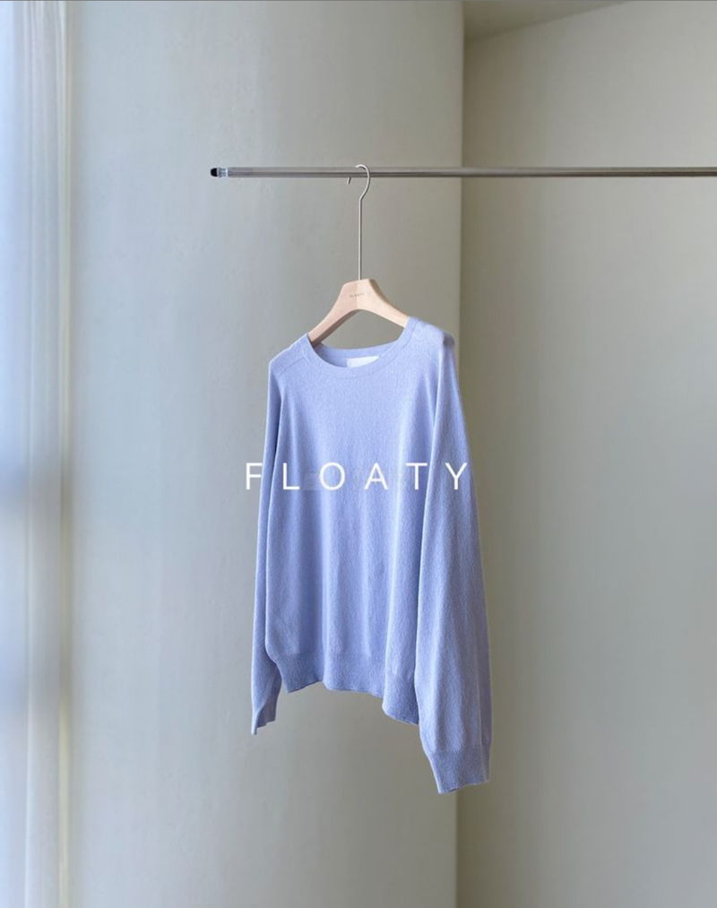 FLOATY - Korean Women Fashion - #Kfashion - Wholegarment Season Round Knit Pullover - 4