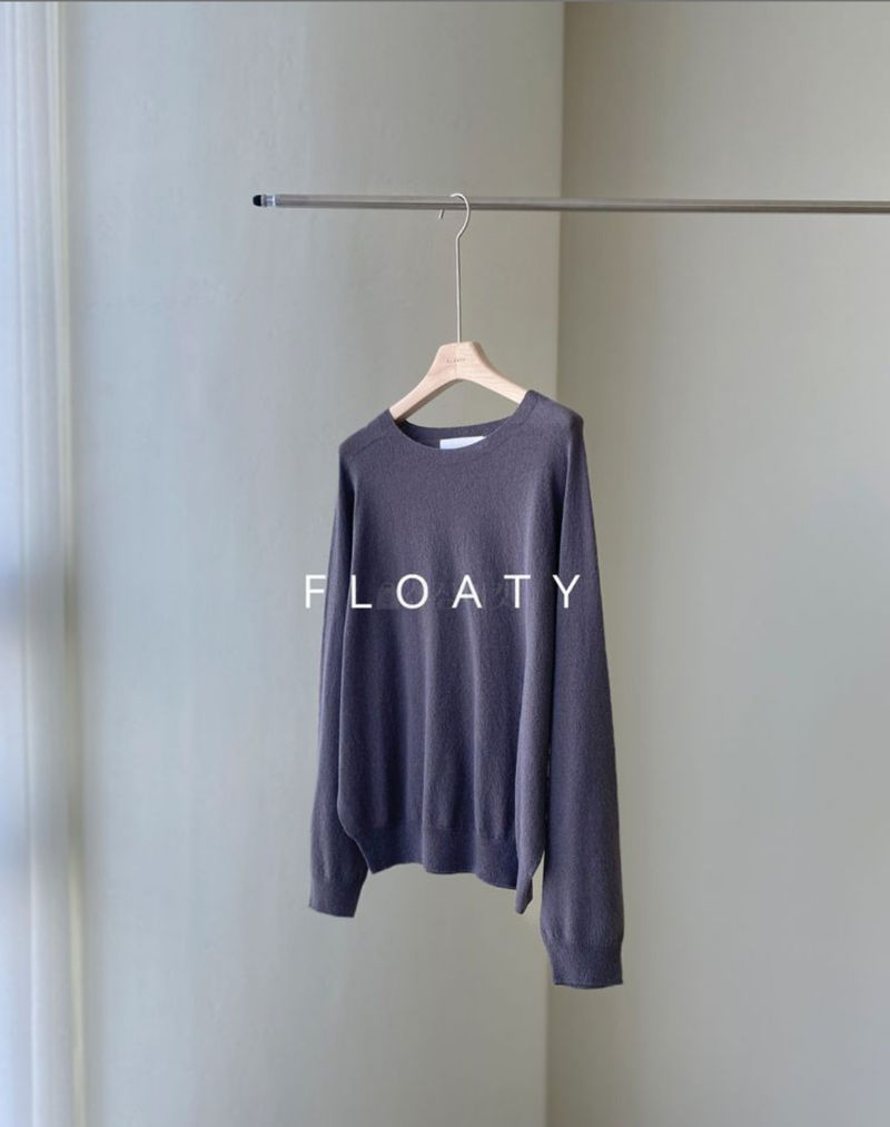 FLOATY - Korean Women Fashion - #Kfashion - Wholegarment Season Round Knit Pullover - 5
