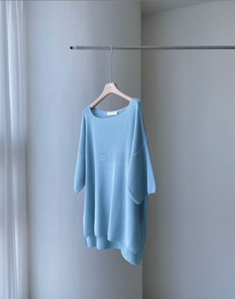 FLOATY - Korean Women Fashion - #Kfashion - Miere Round Top - 2