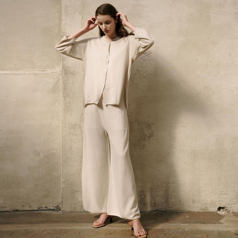 FLOATY - Korean Women Fashion - #Kfashion - Wholegarment Benny Hood Cardigan - 4