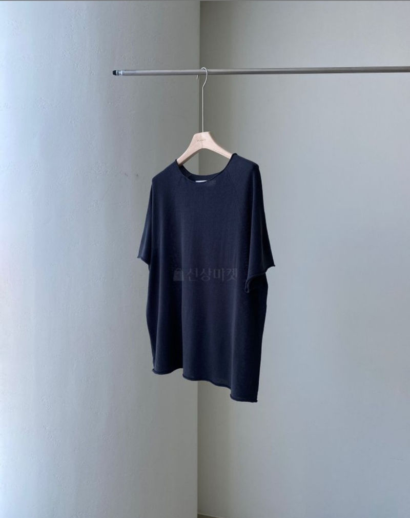 FLOATY - Korean Women Fashion - #Kfashion - Wish Round Tee - 3