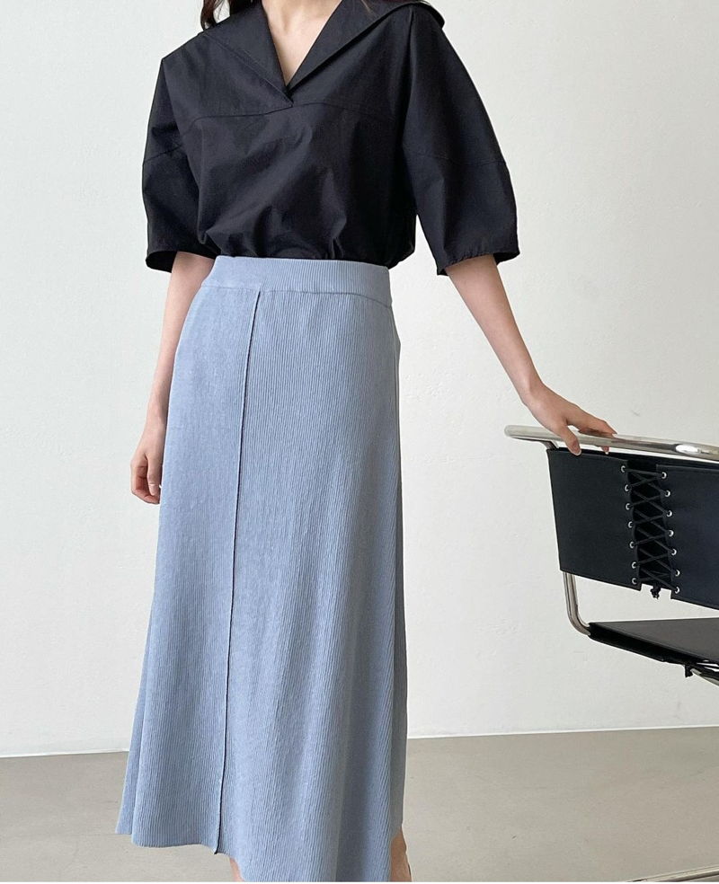 FLOATY - Korean Women Fashion - #Kfashion - Lovin Rib Skirt - 2