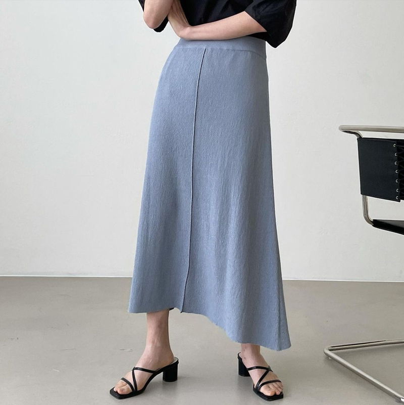 FLOATY - Korean Women Fashion - #Kfashion - Lovin Rib Skirt - 3