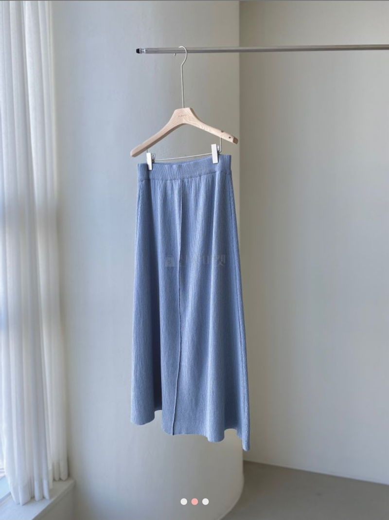 FLOATY - Korean Women Fashion - #Kfashion - Lovin Rib Skirt - 5