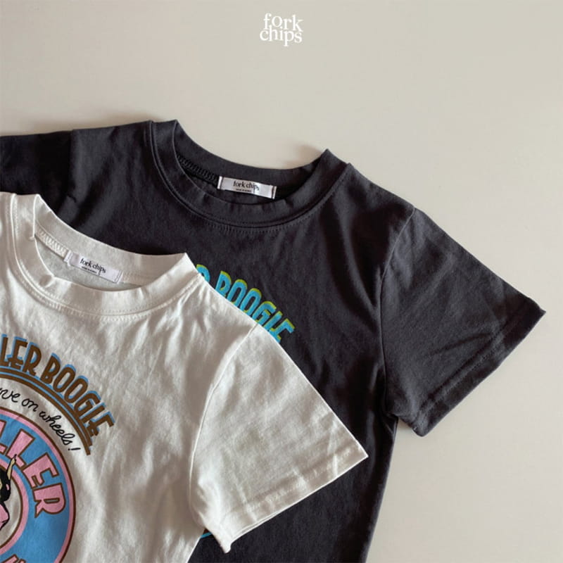 FORK CHIPS - Korean Children Fashion - #Kfashion4kids - Roller Boogie Tee