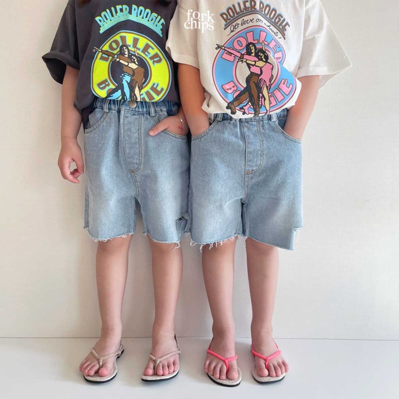 FORK CHIPS - Korean Children Fashion - #Kfashion4kids - Roller Boogie Tee - 10