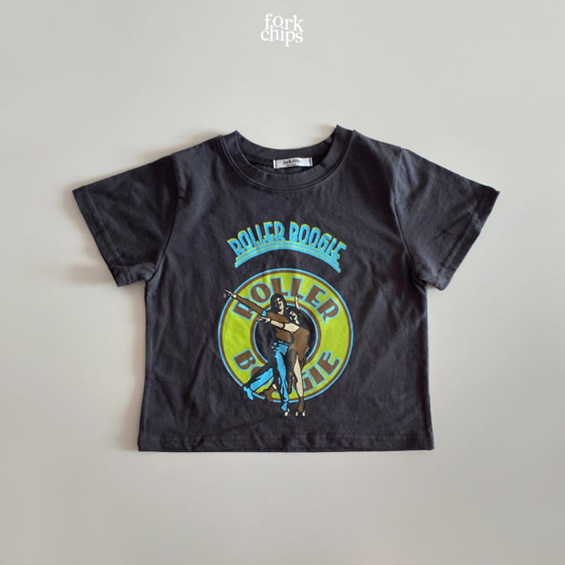 FORK CHIPS - Korean Children Fashion - #Kfashion4kids - Roller Boogie Tee - 4