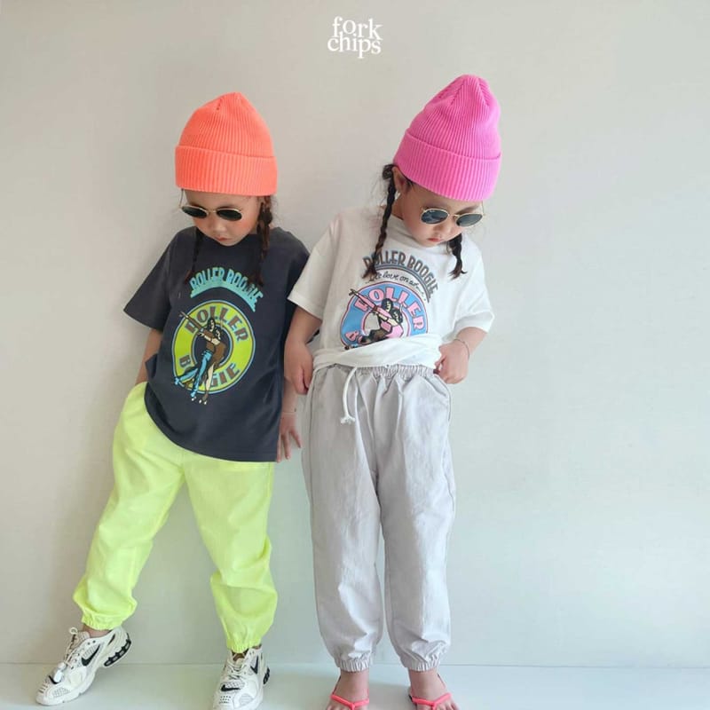 FORK CHIPS - Korean Children Fashion - #Kfashion4kids - Roller Boogie Tee - 6