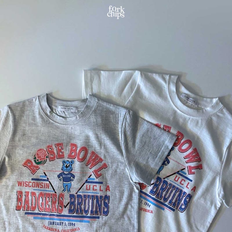 FORK CHIPS - Korean Children Fashion - #Kfashion4kids - Rose Bowl Tee - 4