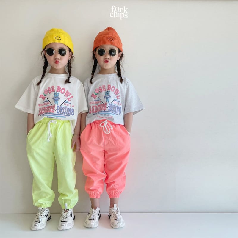 FORK CHIPS - Korean Children Fashion - #Kfashion4kids - Rose Bowl Tee - 6