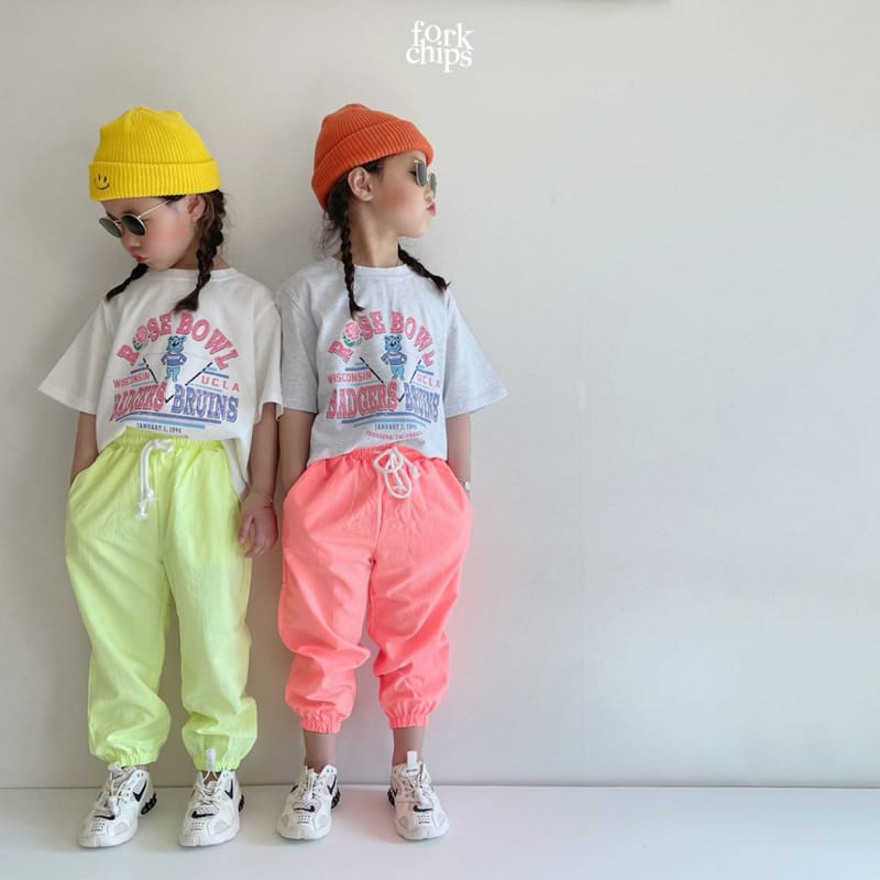 FORK CHIPS - Korean Children Fashion - #Kfashion4kids - Rose Bowl Tee - 8