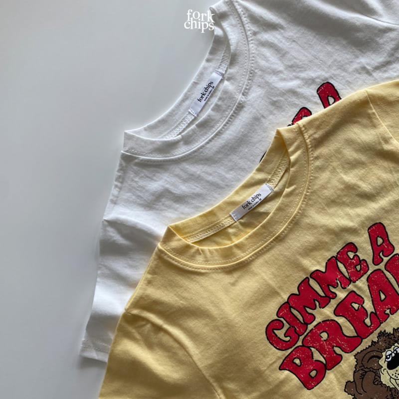 FORK CHIPS - Korean Children Fashion - #Kfashion4kids - Lion Tee