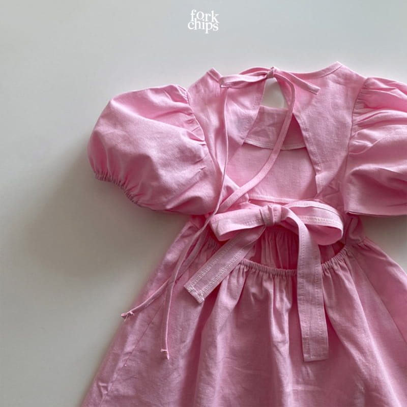 FORK CHIPS - Korean Children Fashion - #Kfashion4kids - Rose Day One-piece - 5