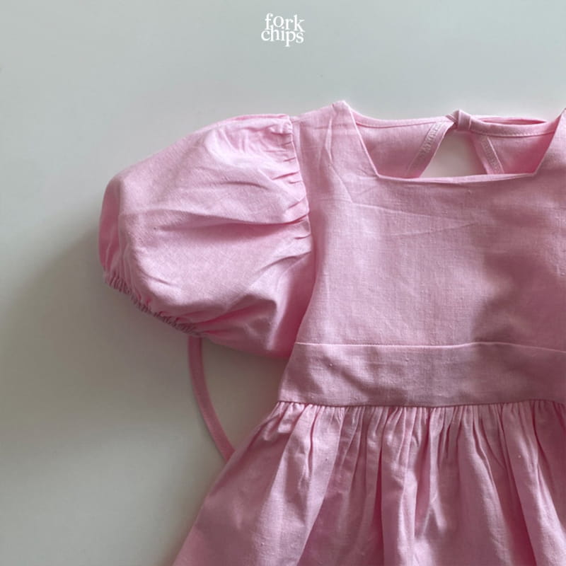 FORK CHIPS - Korean Children Fashion - #Kfashion4kids - Rose Day One-piece - 8